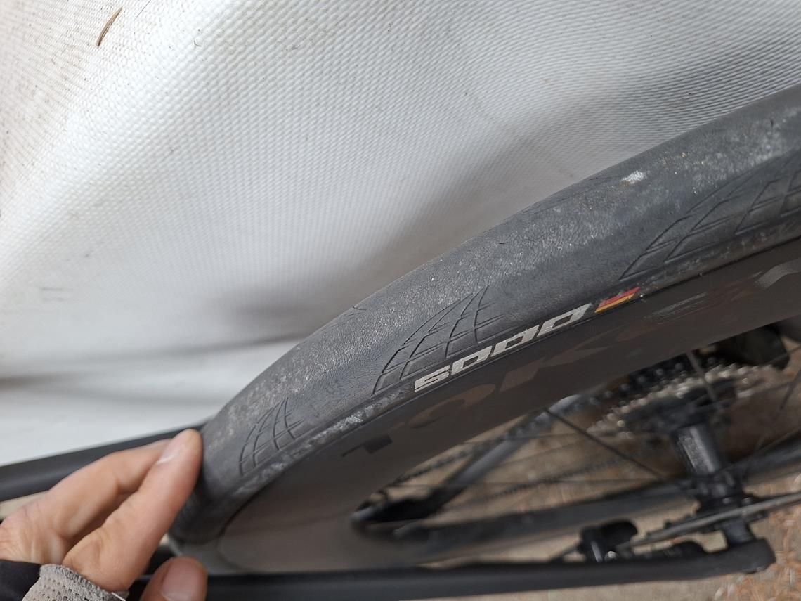 Opony rowerowe Continental 5000 Grand Prix po przejechaniu 12 000 km