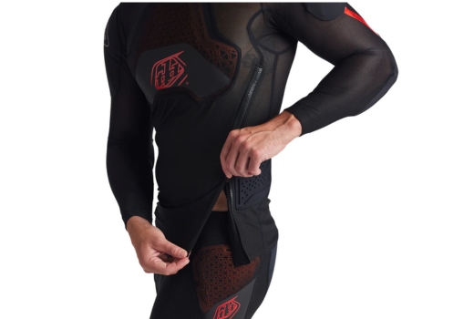Koszulka z ochraniaczem TROY LEE DESIGNS Stage Ghost D30 LS