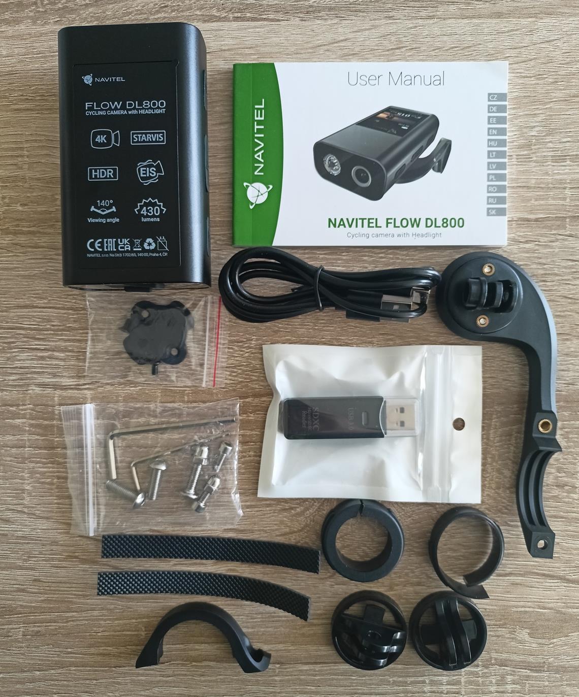 zestaw Navitel przedni