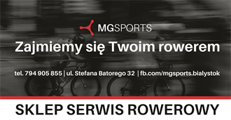 MG SPORTS MACIEJ GOŁEK - dowóz złożonego roweru do Klienta (Białystok ) - dostawa 50-60 zł