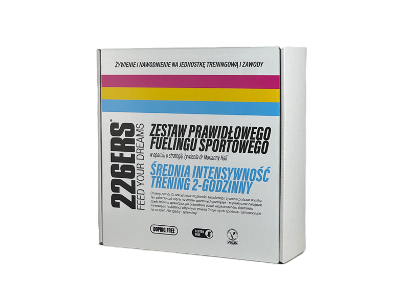 Zestaw prawidłowego fuelingu sportowego 226ERS Średnia Intensywność
