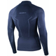 Podkoszulek męski z długim rękawem BRUBECK Extreme Merino Zip