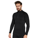 Podkoszulek męski z długim rękawem BRUBECK Extreme Merino Zip