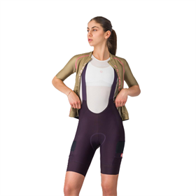 Spodenki rowerowe damskie z wkładką CASTELLI Unlimited Cargo W