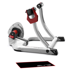 Trenażer smart ELITE Qubo Fluid + mata