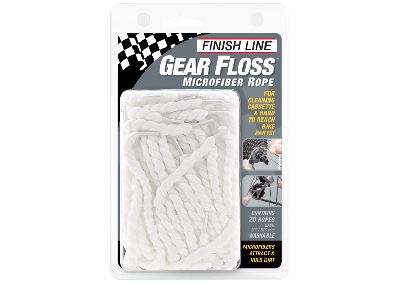Sznurki do czyszczenia kasety FINISH LINE Gear Floss