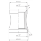 Stery zintegrowane 1 1/8 - 1 1/4 tapered FSA Orbit C-33E