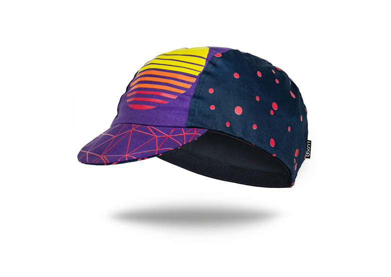 Czapka kolarska z daszkiem LUXA RETRO RISE
