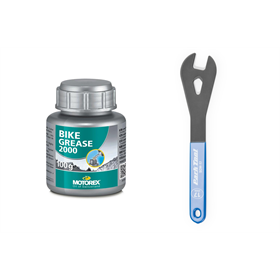 Klucz do piast PARK TOOL SCW-17 + Smar uniwersalny MOTOREX Bike Grease