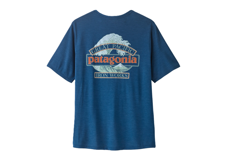 Koszulka z krótkim rękawem PATAGONIA Capilene Cool Daily Shirt - Great Waves