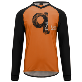 Koszulka rowerowa z długim rękawem QUEST Enduro Chilli