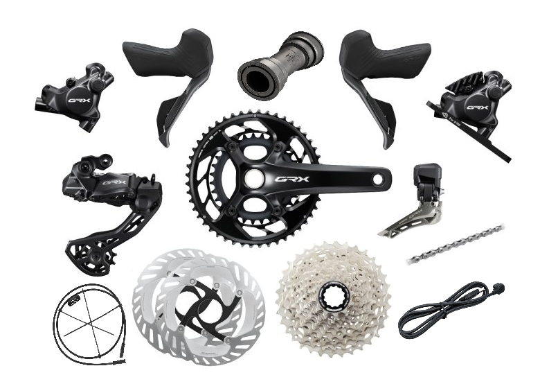 Grupa gravelowa SHIMANO GRX 825 Di2