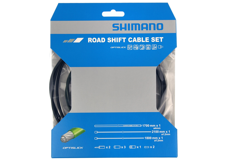 Zestaw linek i pancerzy przerzutkowych SHIMANO Optislik