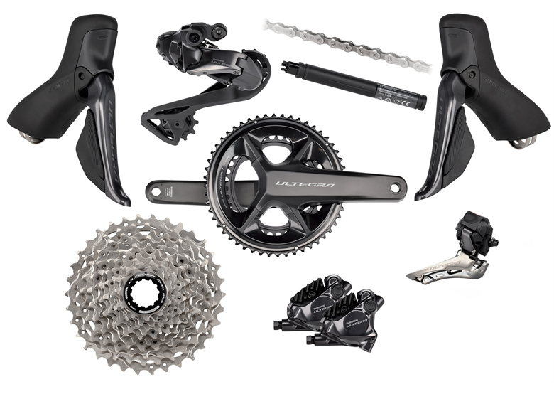 Grupa szosowa SHIMANO Ultegra Di2 R8100