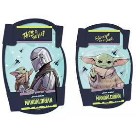 Ochraniacze dziecięce na kolana i łokcie STAR WARS Mandalorian