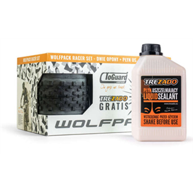 Zestaw opon + płyn uszczelniający WOLFPACK Cross / Race